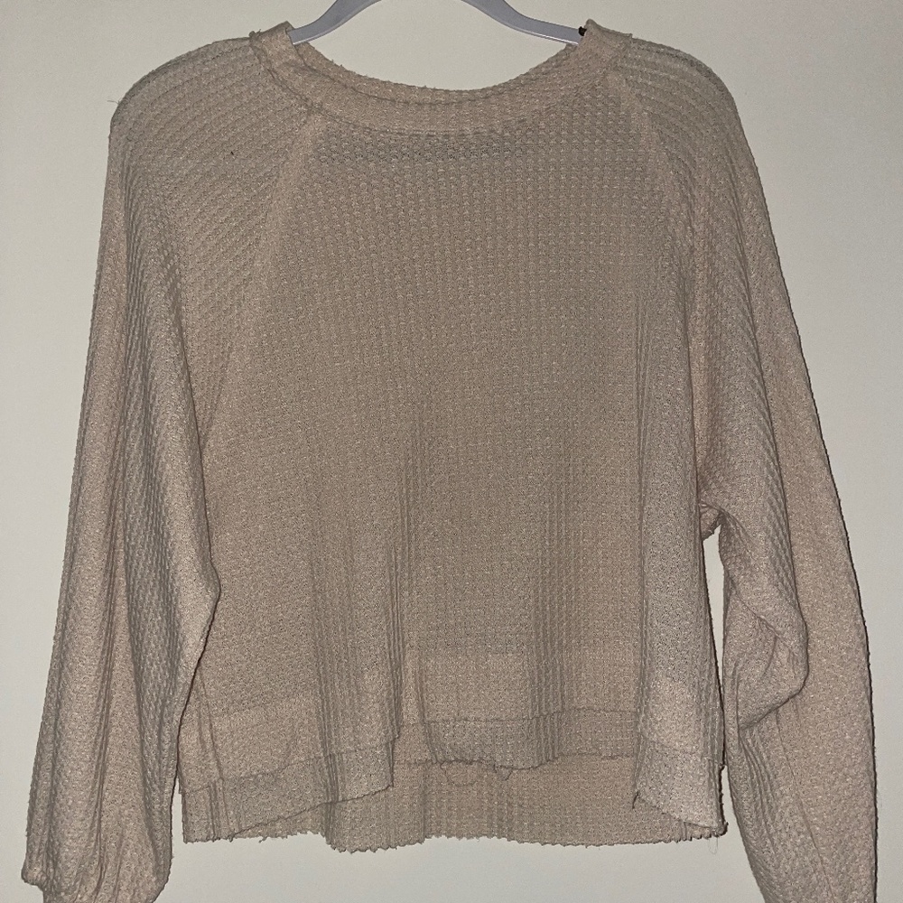 Long Sleeve Graffiti Blouse